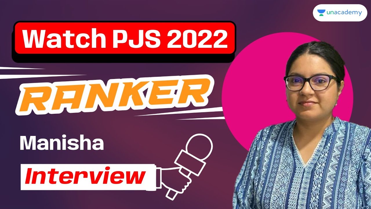 PUNJAB JUDICIAL SERVICES'22 |TOPPER INTERVIEW| MANISHA #toppertalk #punjabjudiciary #judge