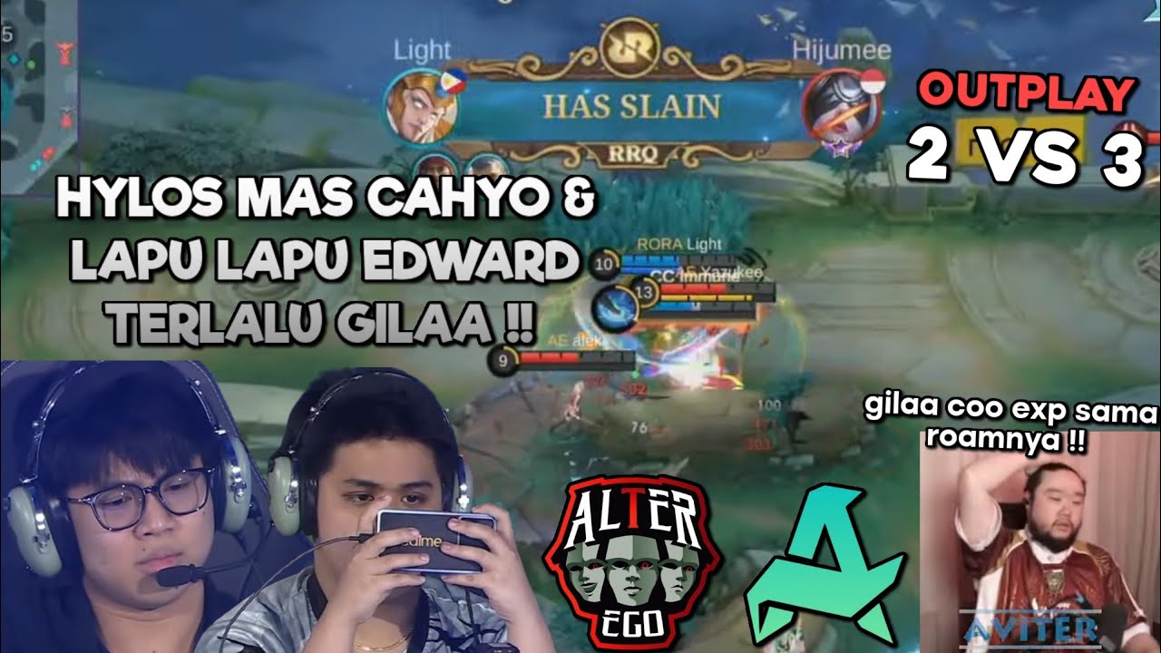 COMBO LAPU LAPU & HYLOS TERLALU KUAT, 2 VS 3 GA MATI ! ALTER EGO VS AURORA PH MATCH 1 GRAND FINAL M7