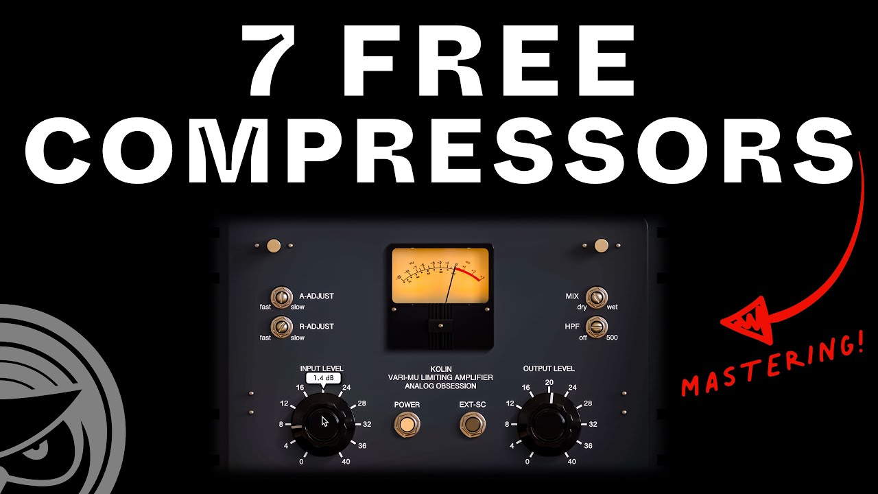 Top 7 FREE Mastering Compressors