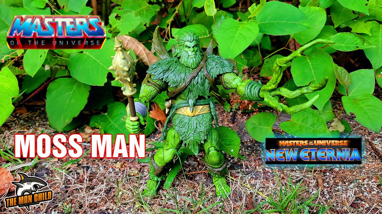 Masters of the Universe Masterverse New Eternia MOSS MAN Figure Review!