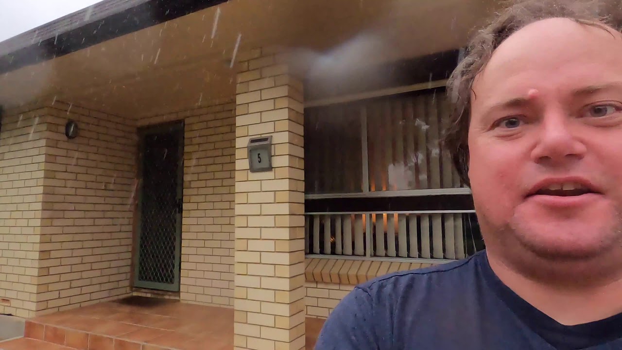 Gulfview Heights Weather - First decent rain for 2020  31 January 2020