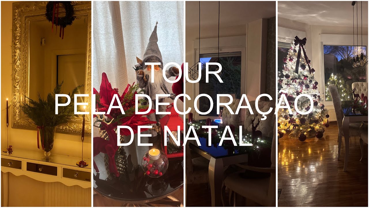 TOUR POR DECORAÇÃO DE NATAL!2024🎄✨🎅🏼