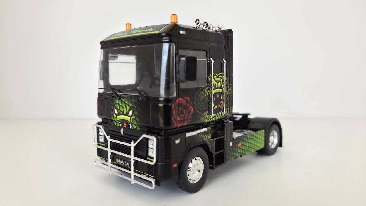 Hachette 1:43 Truck Tuning Collection Renault AE-500 Magnum 1991 #diecasttrucks #unboxing #hachette 