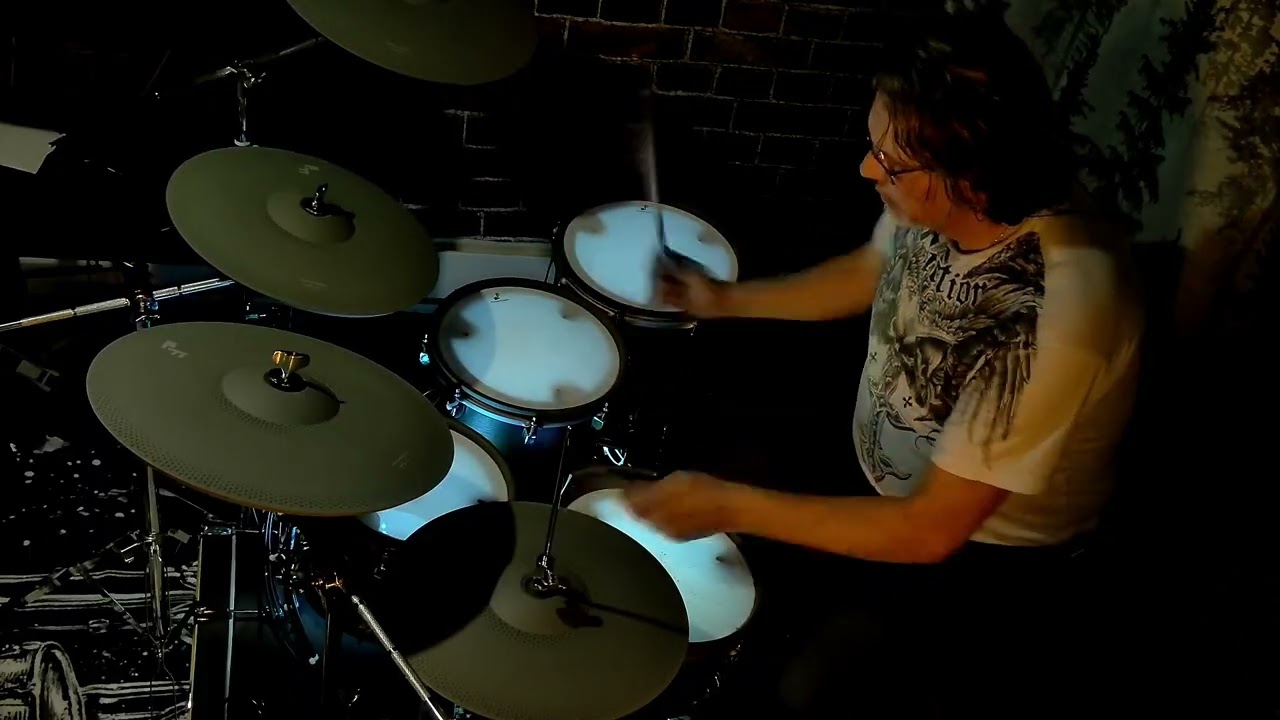 VELVET WITCH - NO FUCKS TO GIVE (AI - GEN)DRUM COVER 