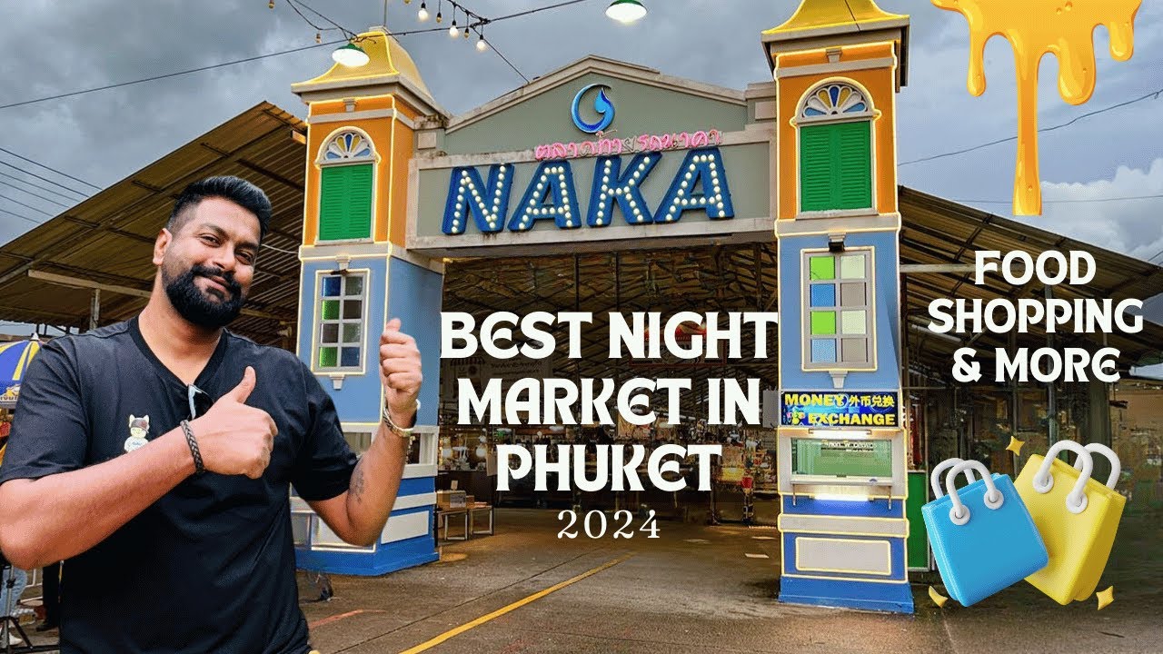 Phuket's Biggest Night Market | Food & Shopping Review | 2024 Walking Tour