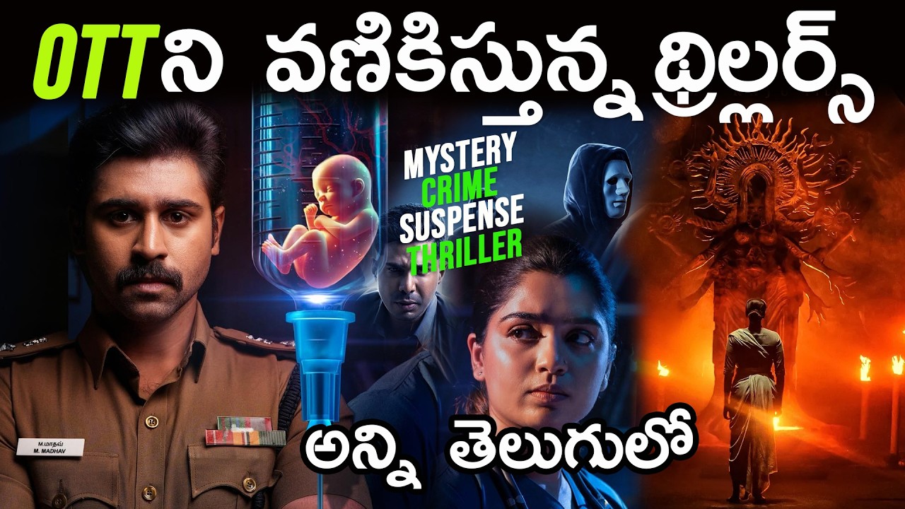 8 Best OTT Thrillers You Must Watch | Prime Video, Netflix, SonyLIV, JioHotstar, ETV Win