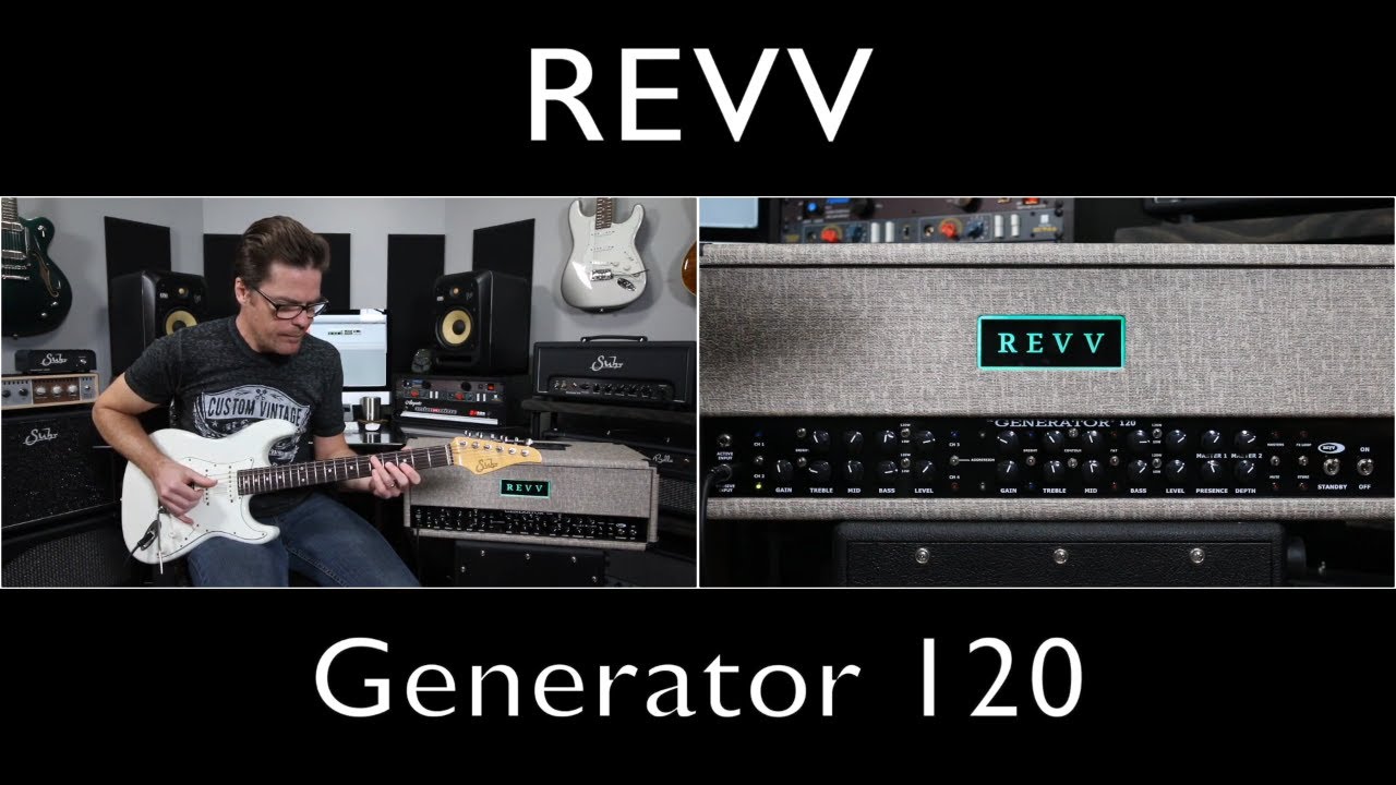 REVV Amps Generator 120 demo video by Shawn Tubbs