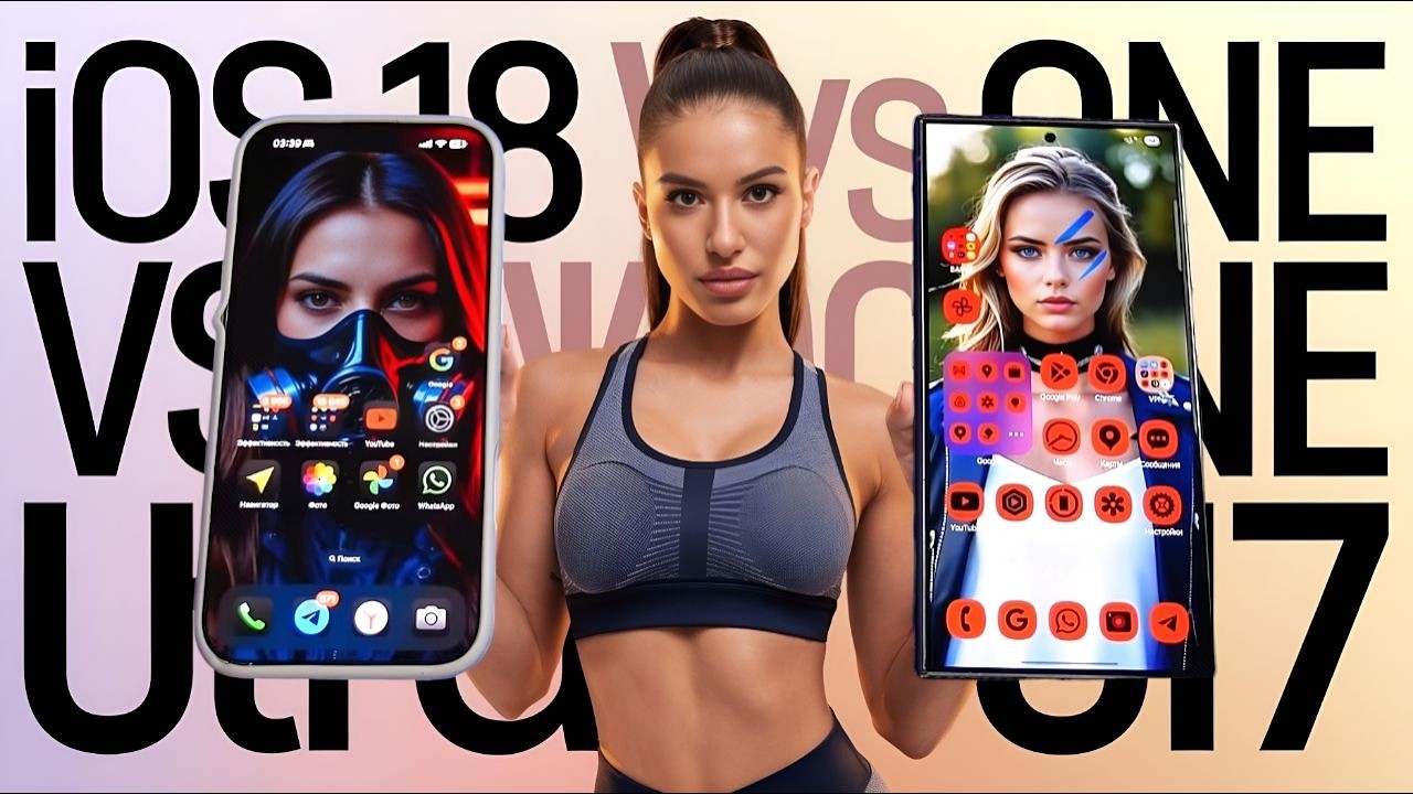 БИТВА СИСТЕМ. SAMSUNG ONE UI 7 vs IPHONE IOS 18