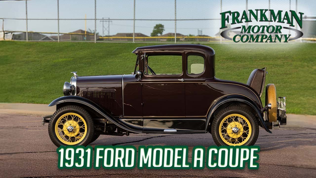 Ford Model A Deluxe Coupe 1931 года | Нестареющая классика Ford с откидным сиденьем, Frankman Mot...