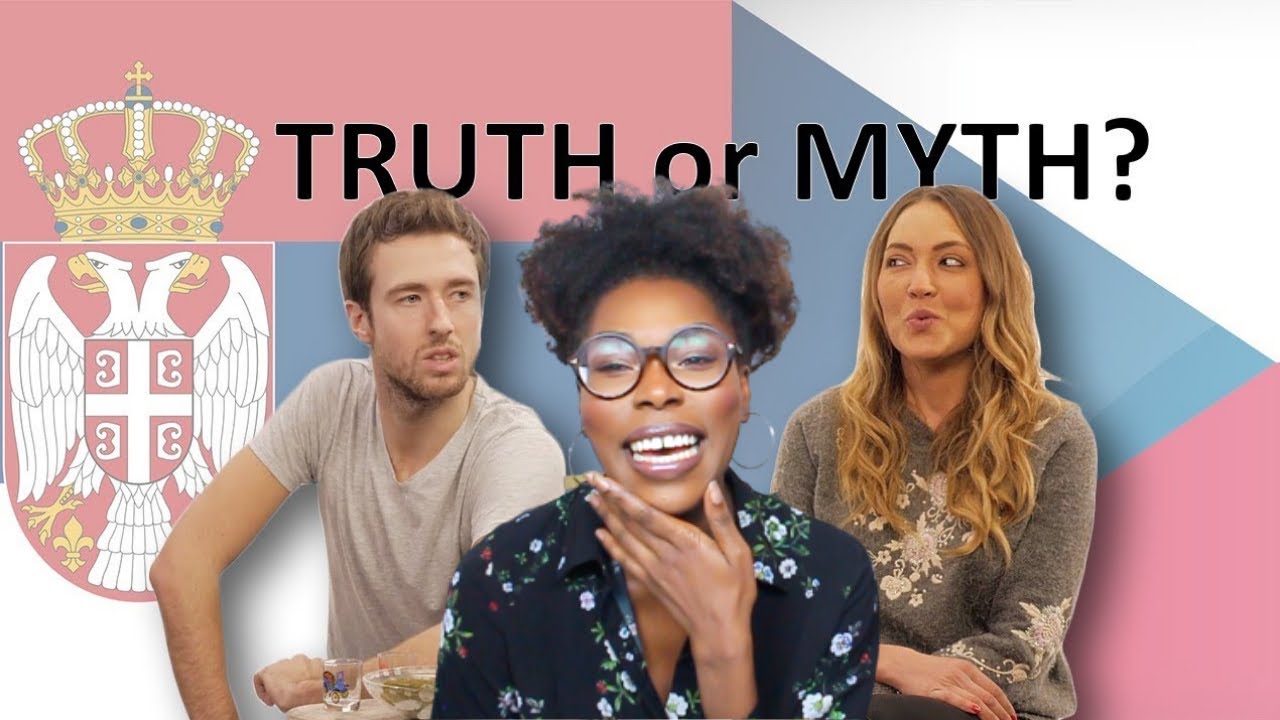 REACTING TO TRUTH OR MYTH SLAVIC STEREOTYPES. Why are do you Russians have a serious face?