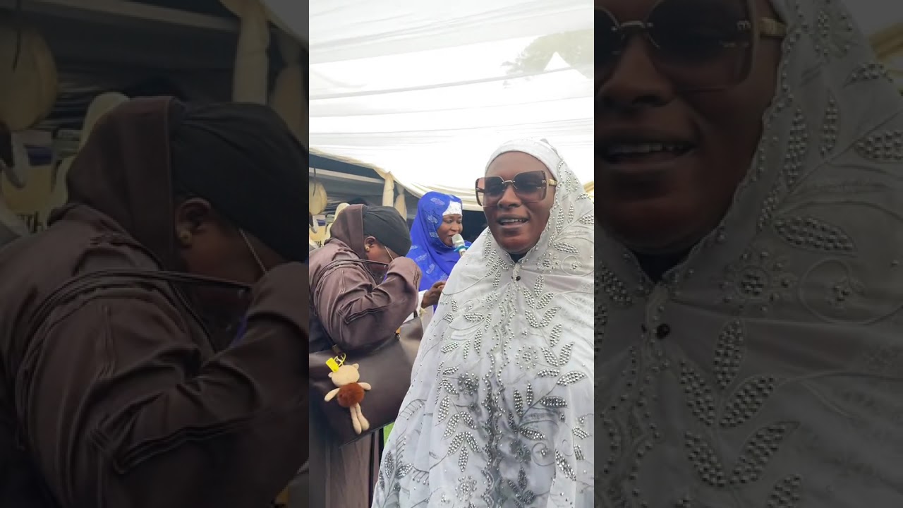 Vocal performance of Sheidat Fatimah Aljafariyahat at Al Lateef prayer group Ramadan lecture