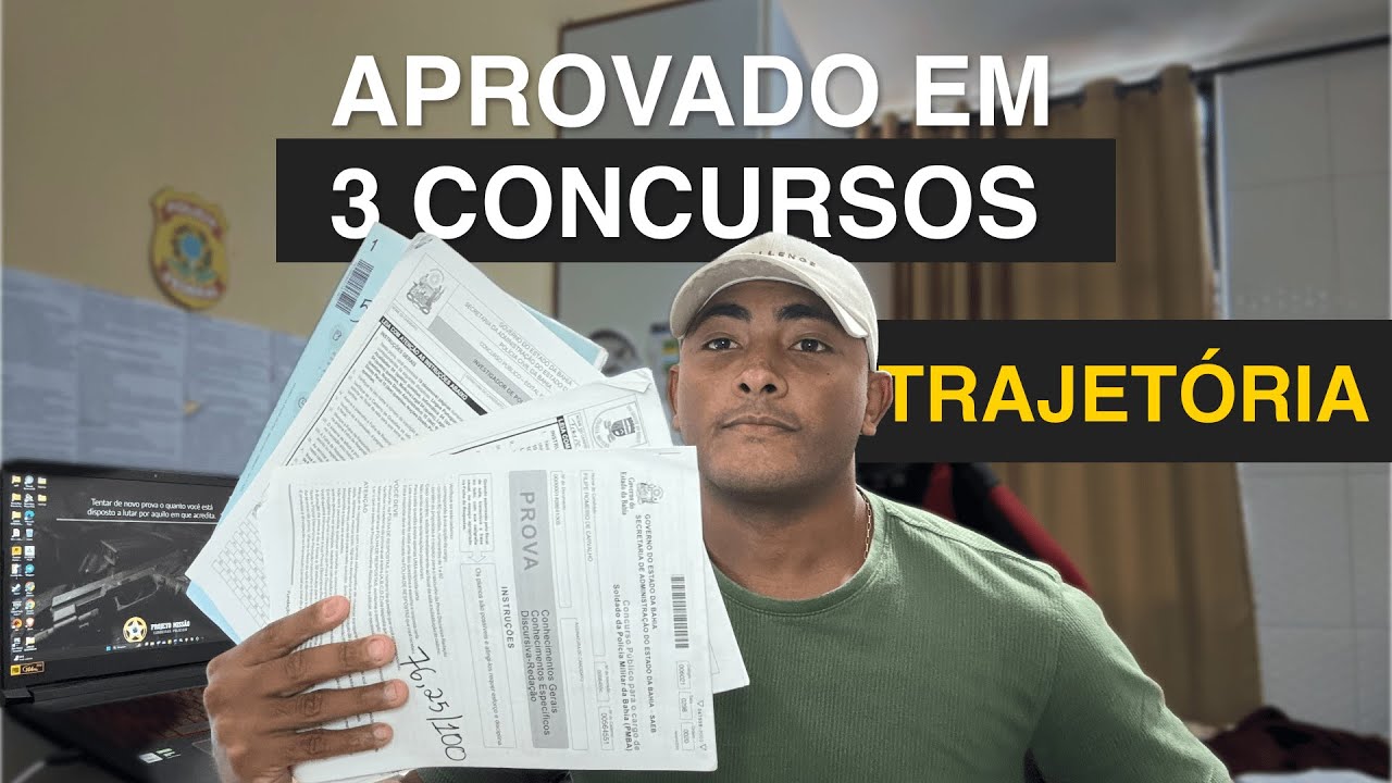 Aprovado na PMCE, PMBA e PMRN | Trajetória e pausa estratégica: a guerra continua!