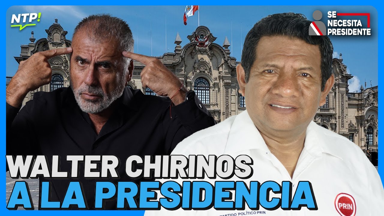 NICOLÁS LÚCAR: WALTER CHIRINOS A LA PRESIDENCIA