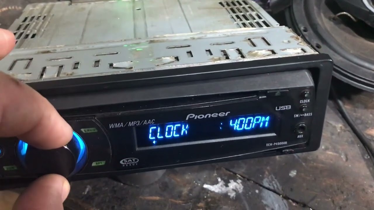Pioneer antigo com bluetooth instalado