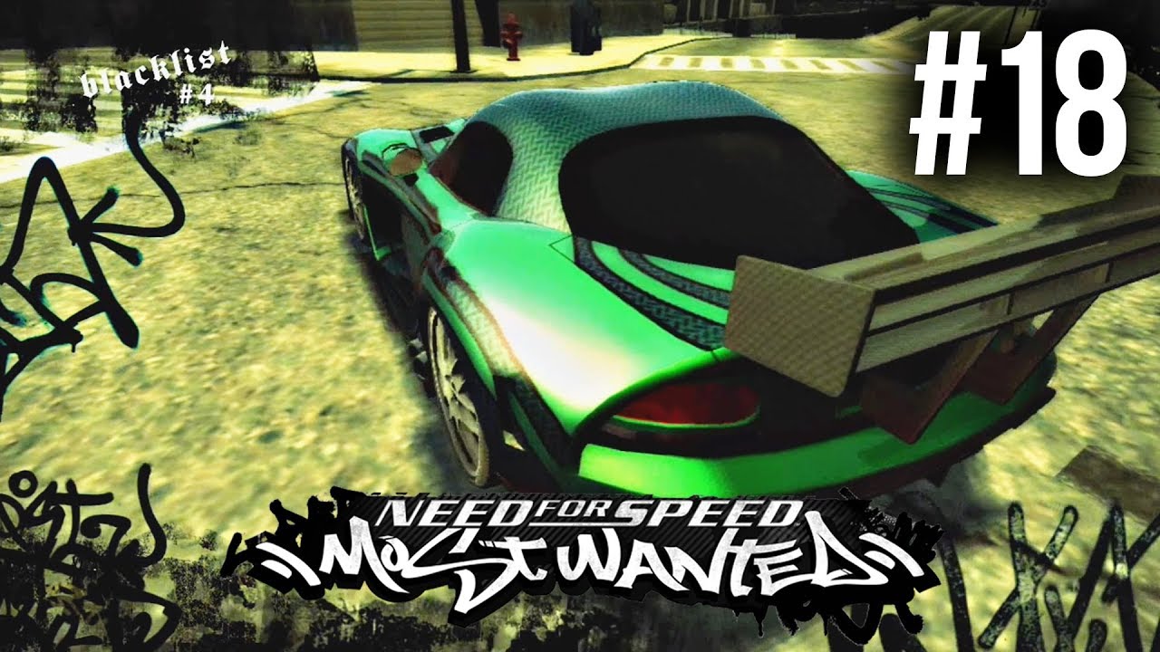Need for Speed ​​Most Wanted 2005. Геймплей. Прохождение. Часть 18. ЧЁРНЫЙ СПИСОК №4