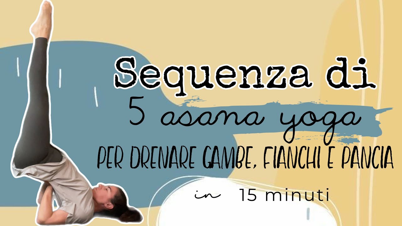 Lezione di 15 minuti per drenare gambe, fianchi e pancia! | pratica con me!