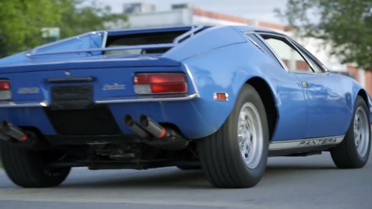 DeTomaso Pantera Blue 1972