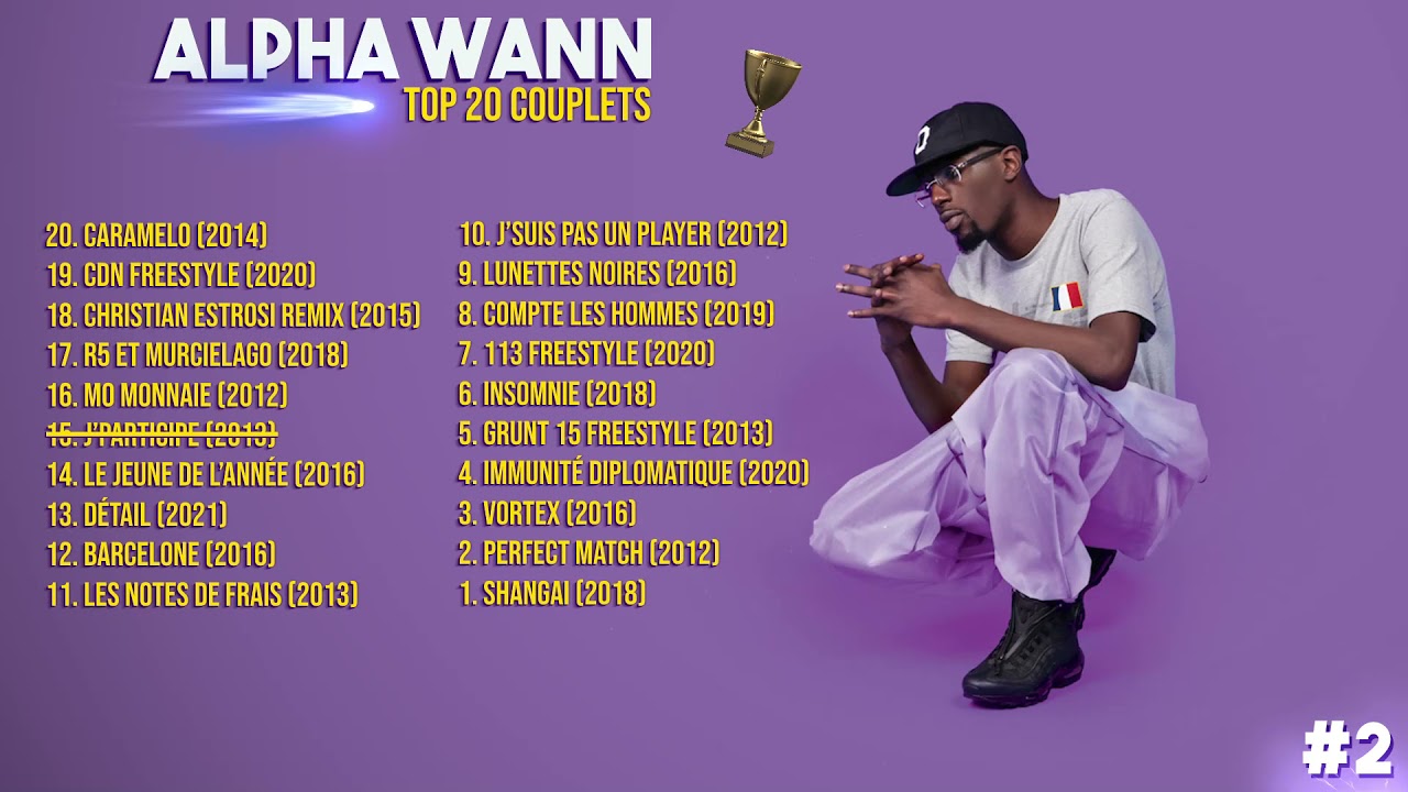 Alpha Wann TOP 20 Couplets #2