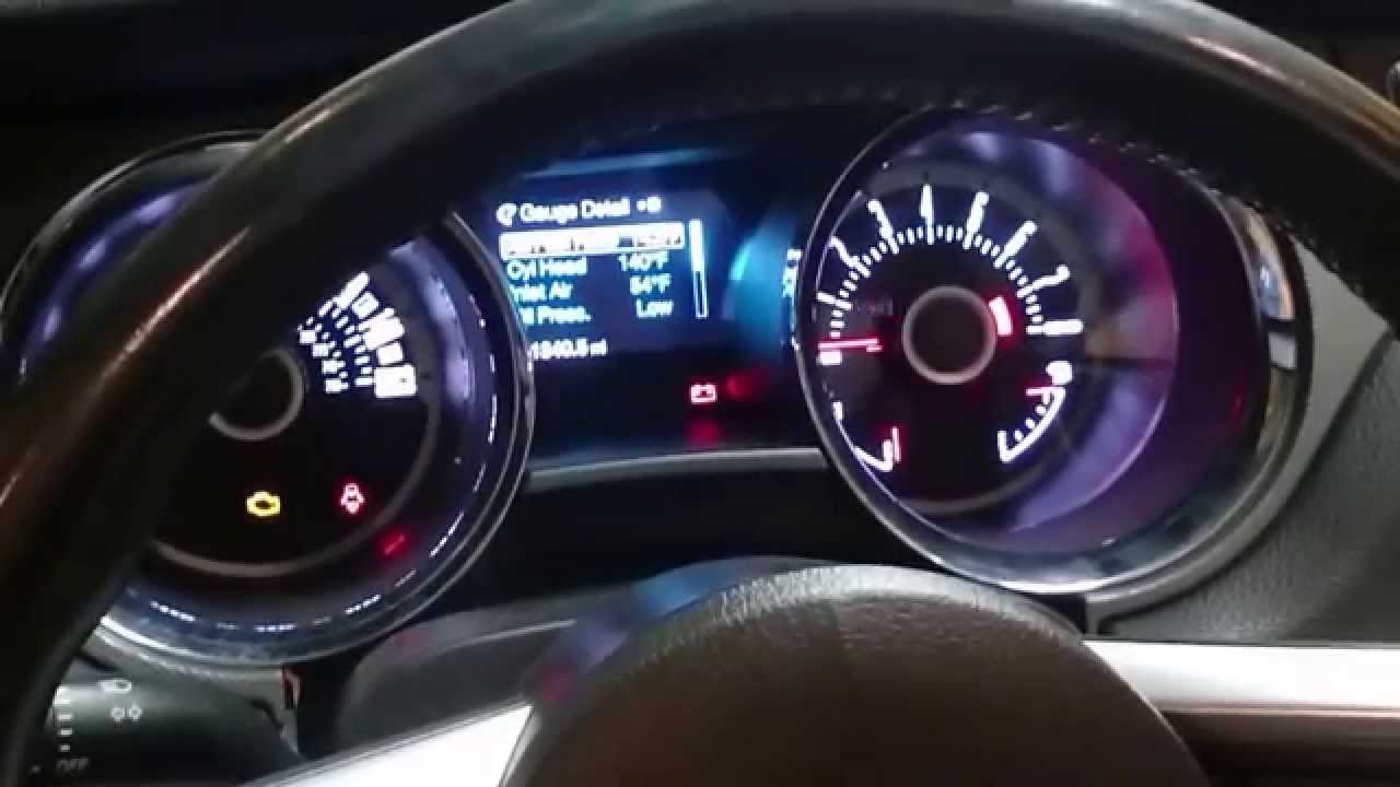 Обновление приложений для трека Ford Mustang 2013/2014 и приборной панели Mycolor.