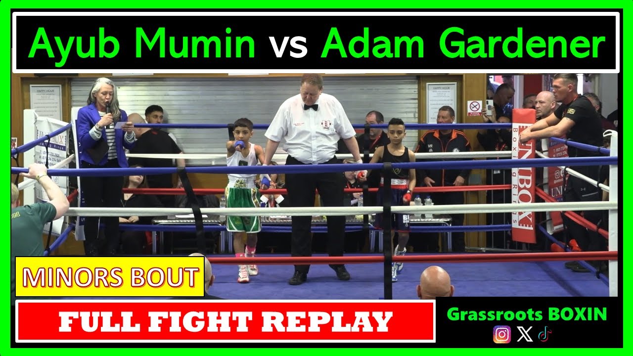 Ayub Mumin vs Adam Gardener - FULL FIGHT - Guildford City Boxing Home Show (24/03/25)