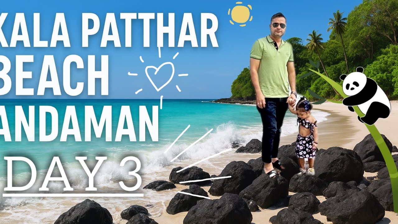 Kala Pathar Beach – Andaman’s Hidden Paradise 🌊✨#KalaPatharBeach#AndamanIslands #trending#ytviral