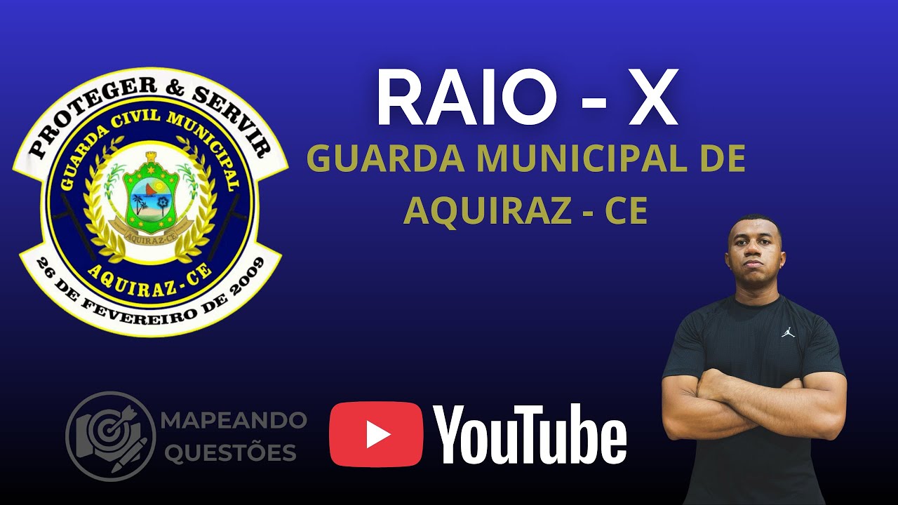 SAIUUUUU EDITAL! RAIO-X DO EDITAL GUARDA MUNICIPAL DE AQUIRAZ
