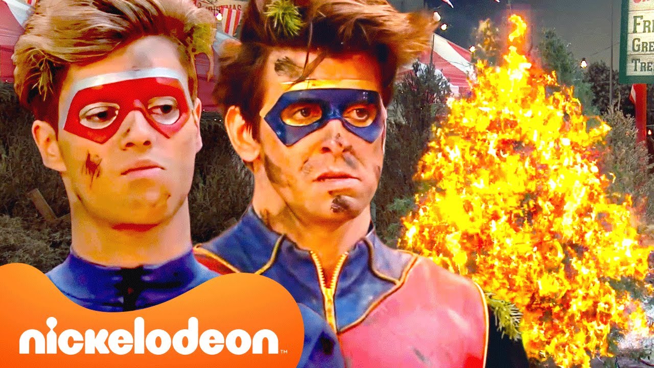 Henry Danger's Very Merry Christmas Disaster! w/ Captain Man | Nickelodeon