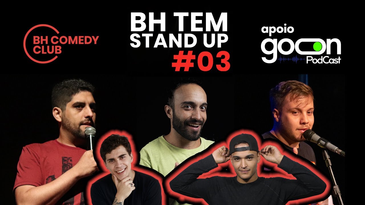 BH tem Standup #03 com Kadu Nasmar, Gabriel Andrade, Edgar Quintanilha, Matheus Espindola e Rossini