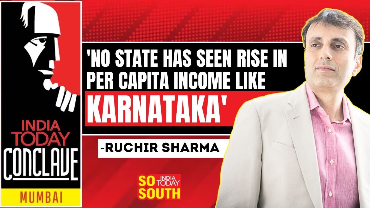 Remarkable Switch in Karnataka's fortunes While Mumbai is On Decline: Ruchir Sharma | Karnataka |