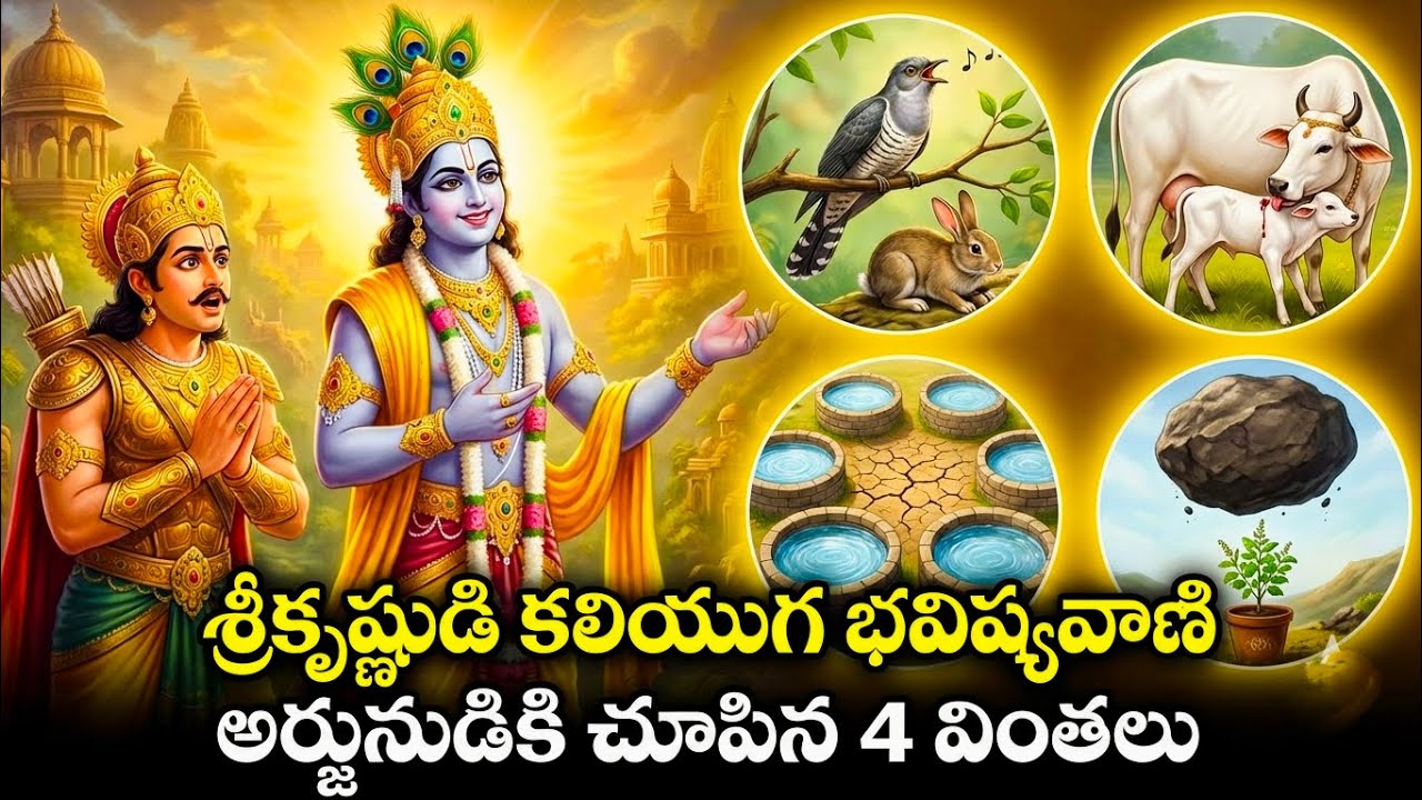 శ్రీకృష్ణుడు అర్జునుడికి చూపిన 4 వింతలు! 🤯 |#shorts#youtubeshorts#viral 