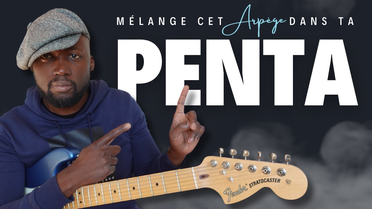 Improviser avec la pentatonique et les arpèges à la guitare !