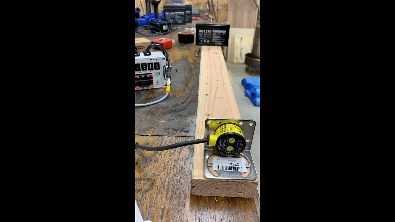 Banner T30 Ultrasonic set up using remote teach