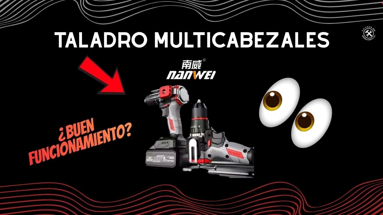 Taladro multicabezal Nanwei 