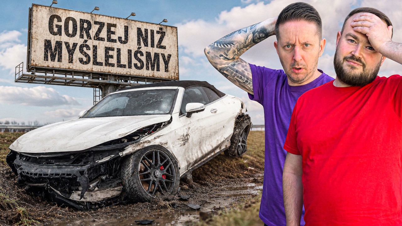 NOWE USZKODZENIA! NAPRAWA NIE BĘDZIE ŁATWA 😬 | ODBUDOWA MERCEDES S560 CABRIO #3 | NOWE PROBLEMY... 😩