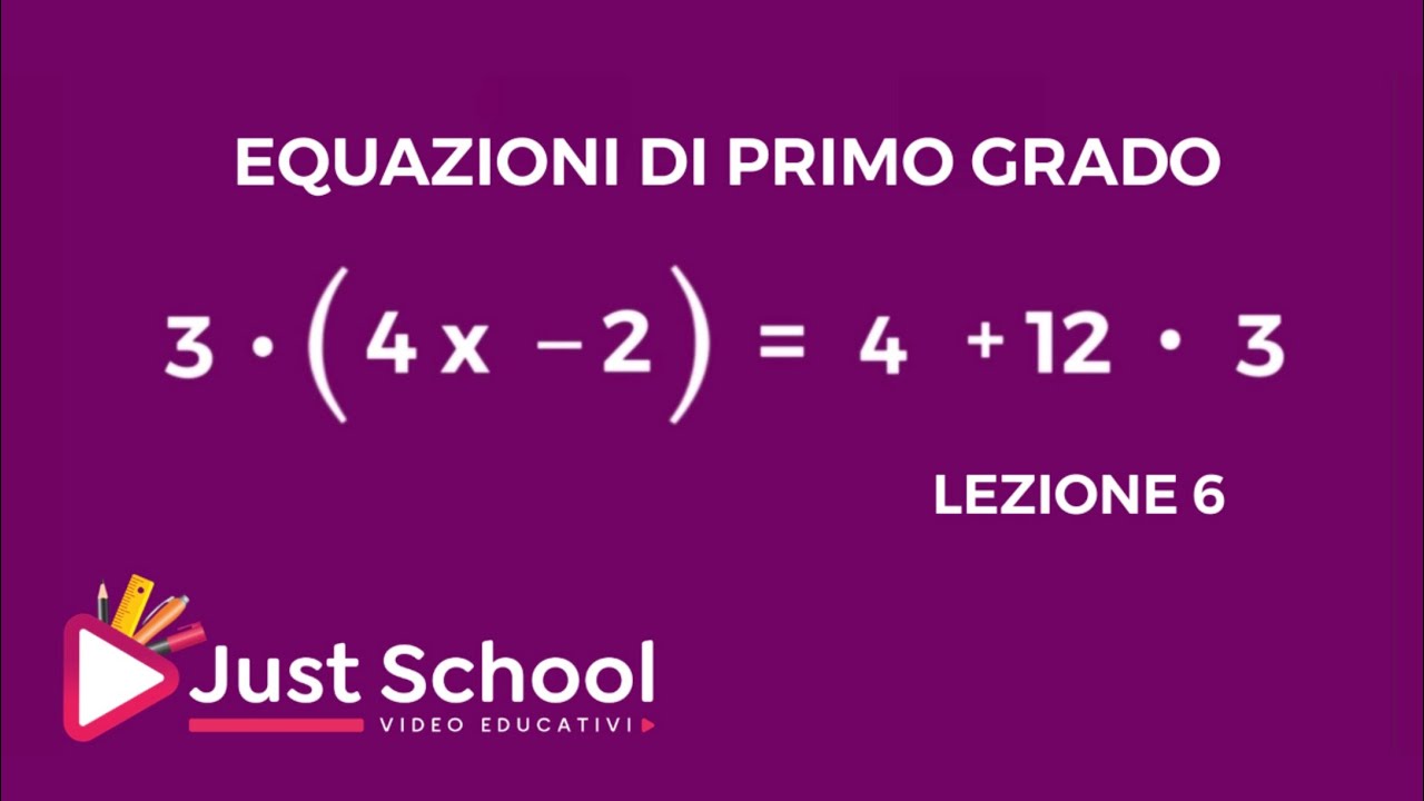 Come fare le equazioni di primo grado