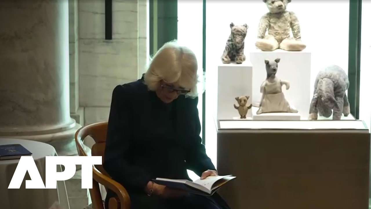 Королева Камилла читает &laquo;Винни-Пуха&raquo; на литературном мероприятии в Нью-Йорке | APT