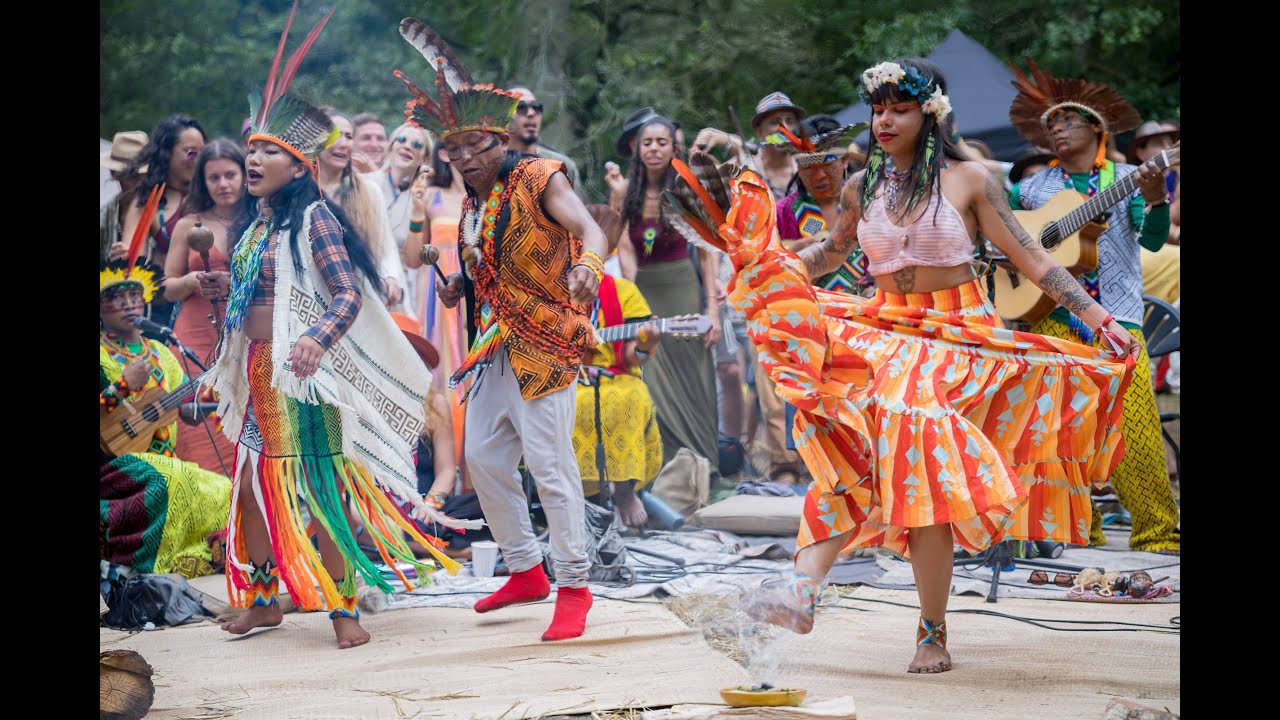 Huni Kuin Traditional Dance at Medicine Festival