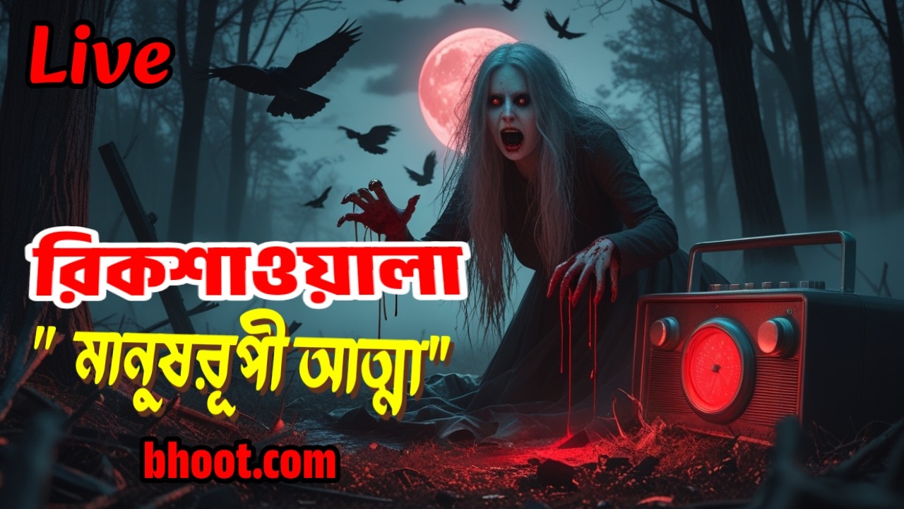 রিকশাওয়ালা মানুষরূপী আত্মা | Bhoot Fm | bhoot fm email | bhoot fm email episode | bhoot