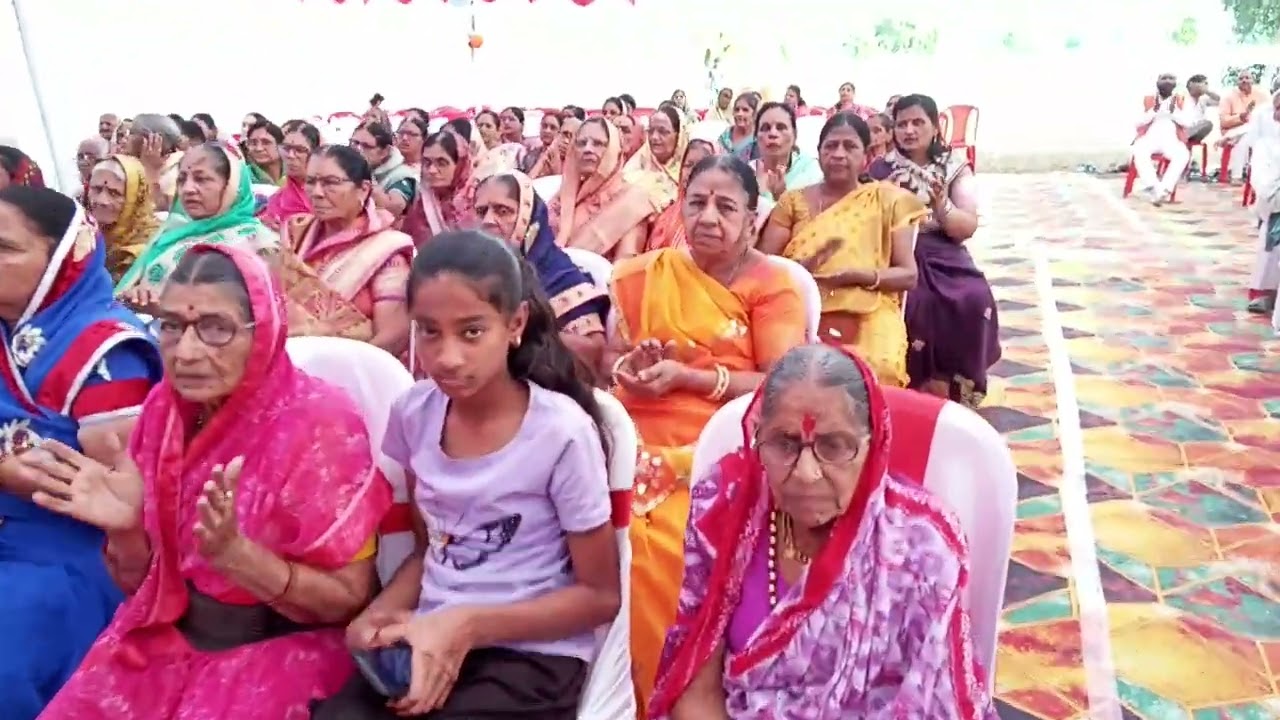 आर.के.स्कूल ऑफ स्कॉलर्स आयोजीत श्रीराम कथाका आज 18 जाने 2026 रविवार को भावीको मे आनंद.. कथा प्रारंभ 