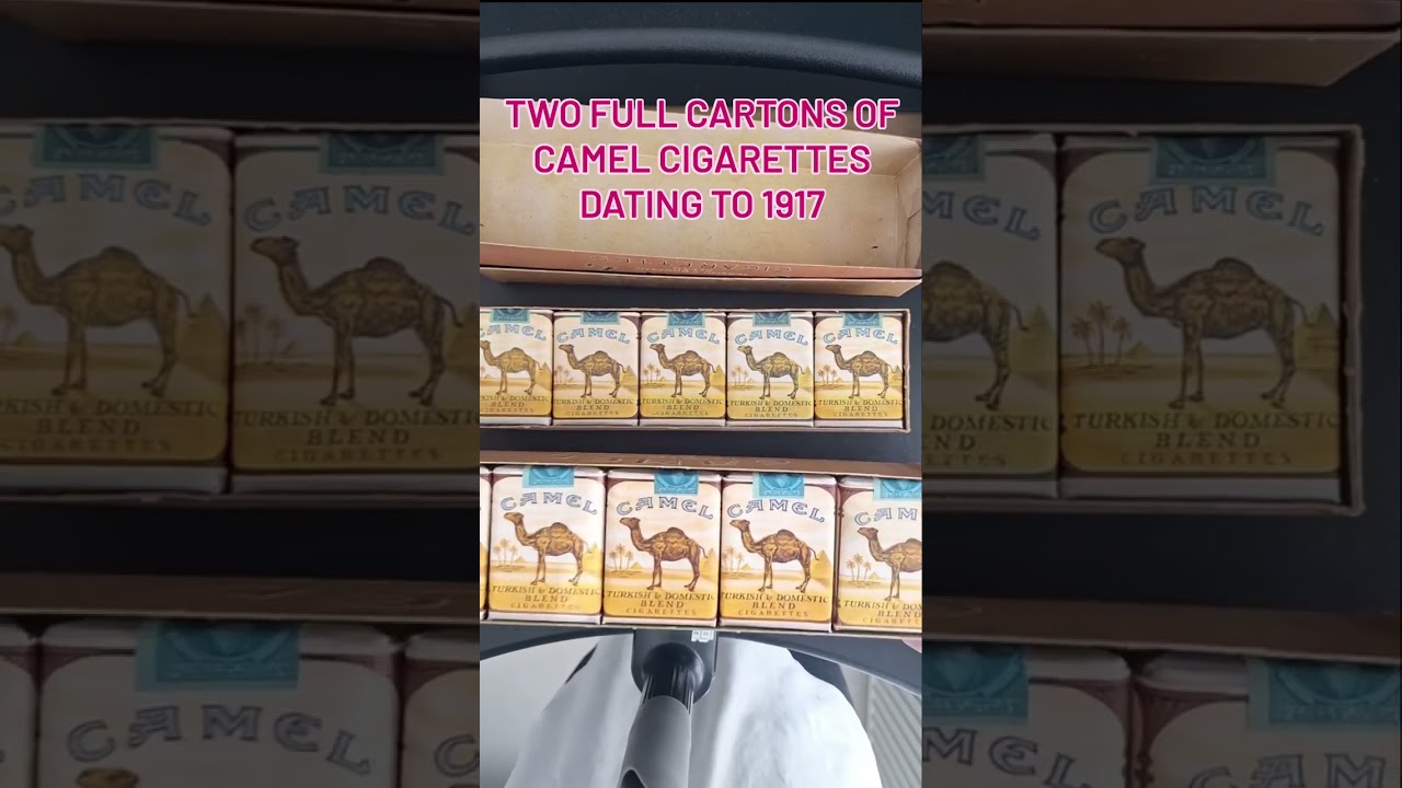 1917 full cartons of Camel cigarettes