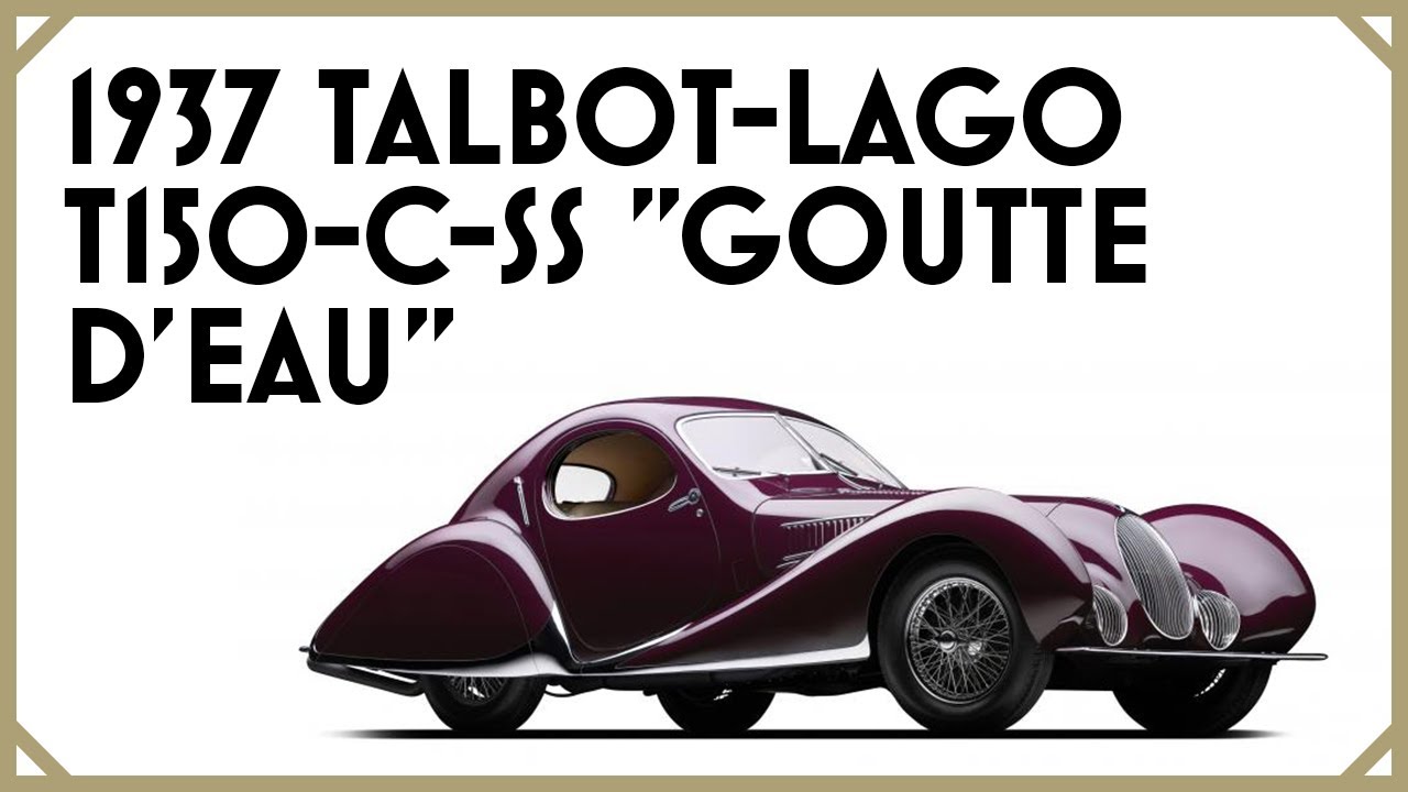 UNDER THE HOOD OF THE 1937 TALBOT-LAGO T150-C-SS 