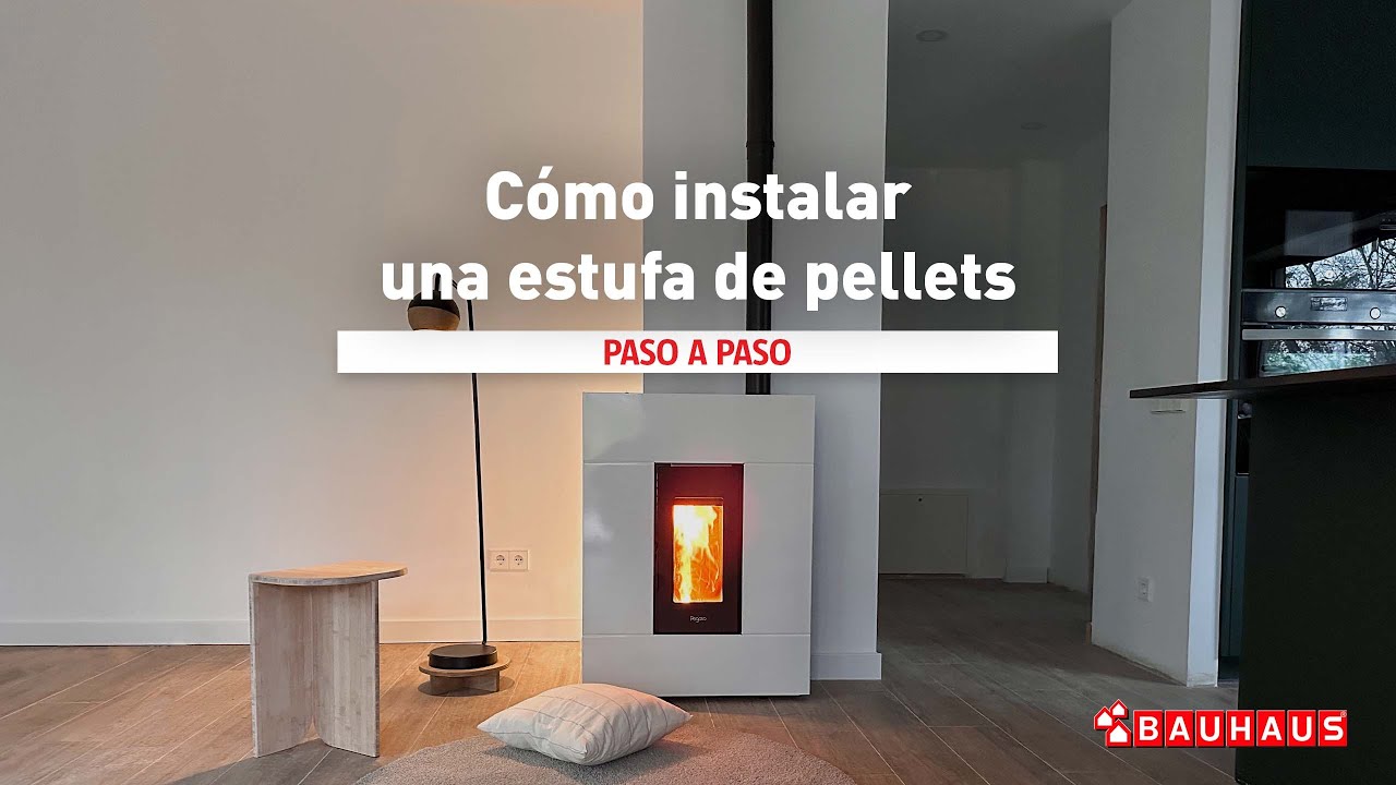 C&oacute;mo instalar una estufa de pellets | BAUHAUS