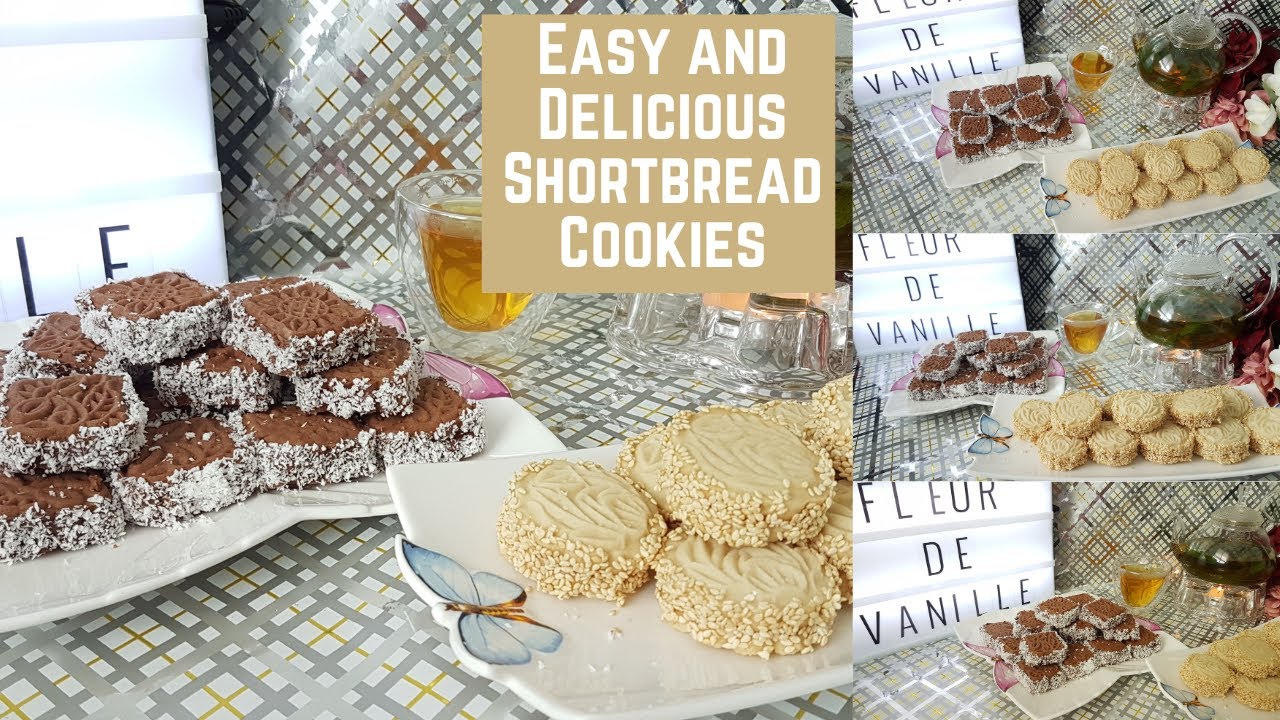 G&acirc;teau sec facile & &eacute;conomique/حلوة بنينة بزاف مقاديرها إقتصادية سريعة التحضير/Delicious Shortbread