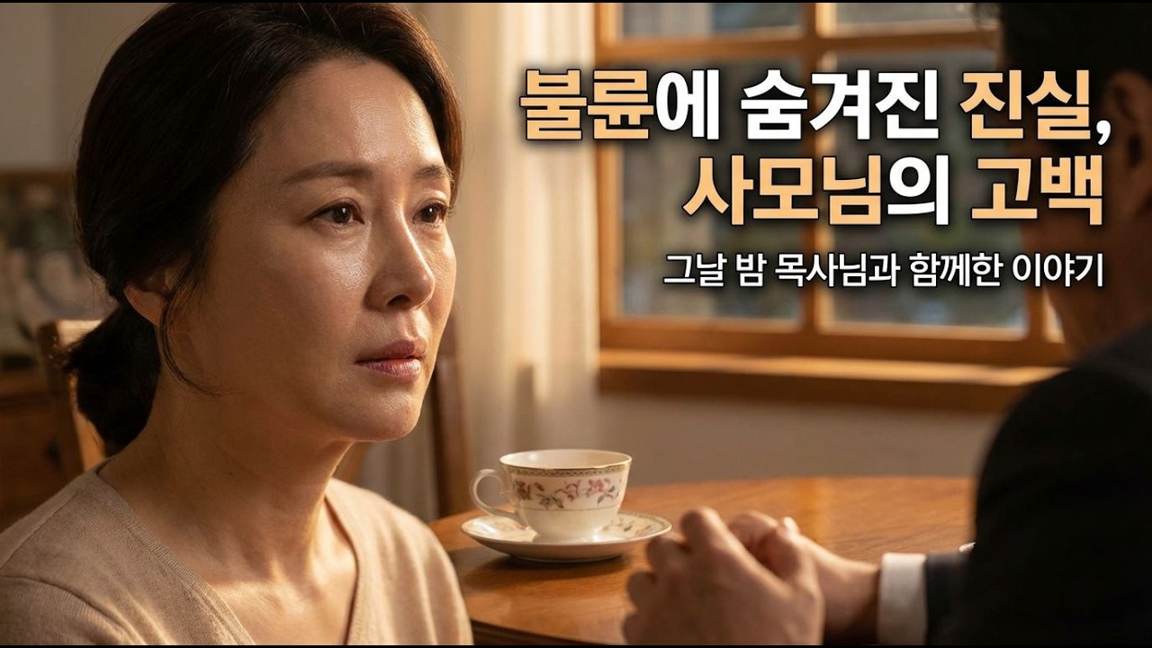 목사와의 불륜, 58세 남성의 고백이 남긴 것