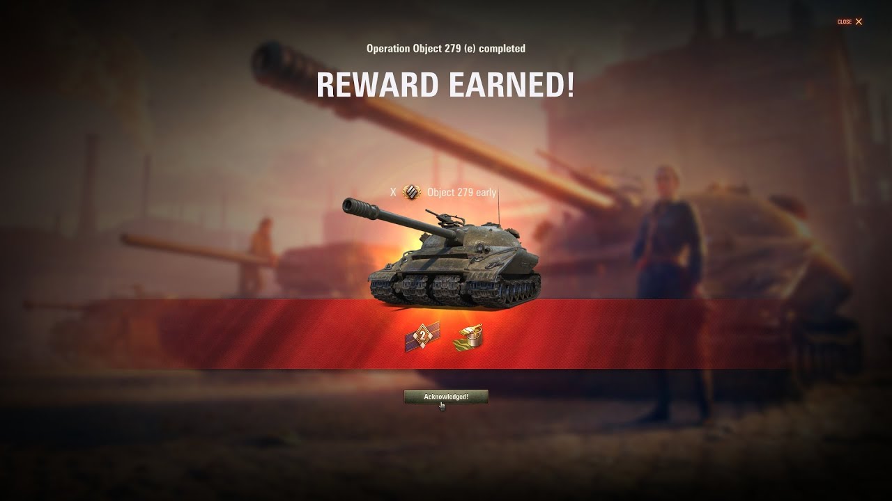 World of Tanks - Beating the Game by unlocking Object 279 (e)