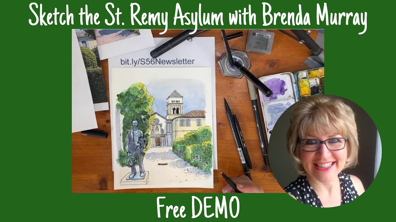 Sketch Van Gogh&rsquo;s Asylum with Brenda Murray  🔴