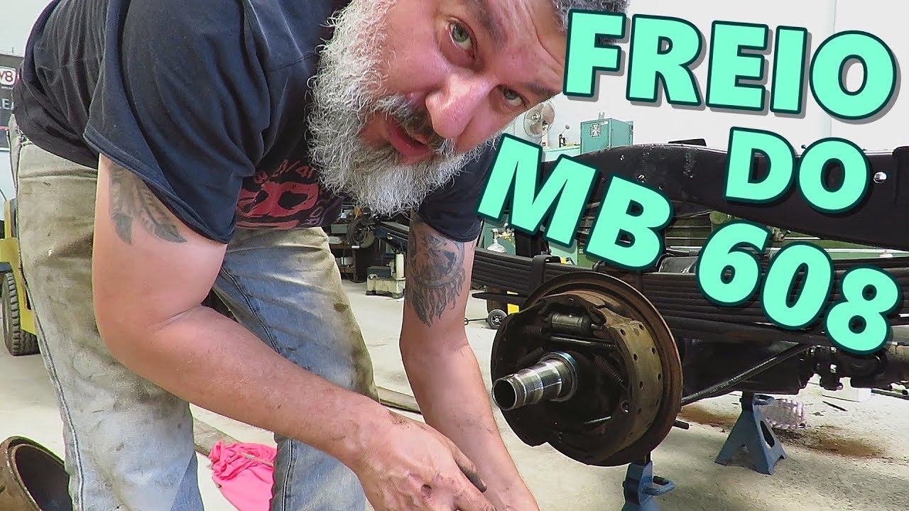 MANUTENÇÃO DO FREIO DO MB 608 (projeto Rat Truck)