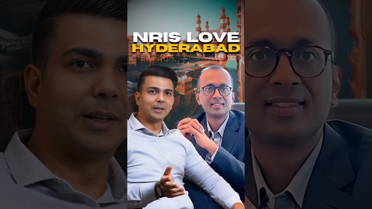 Hyderabad Real Estate = NRI Investment Hub! | Ft. @akg_voiceofrealestate Really of Real Estate