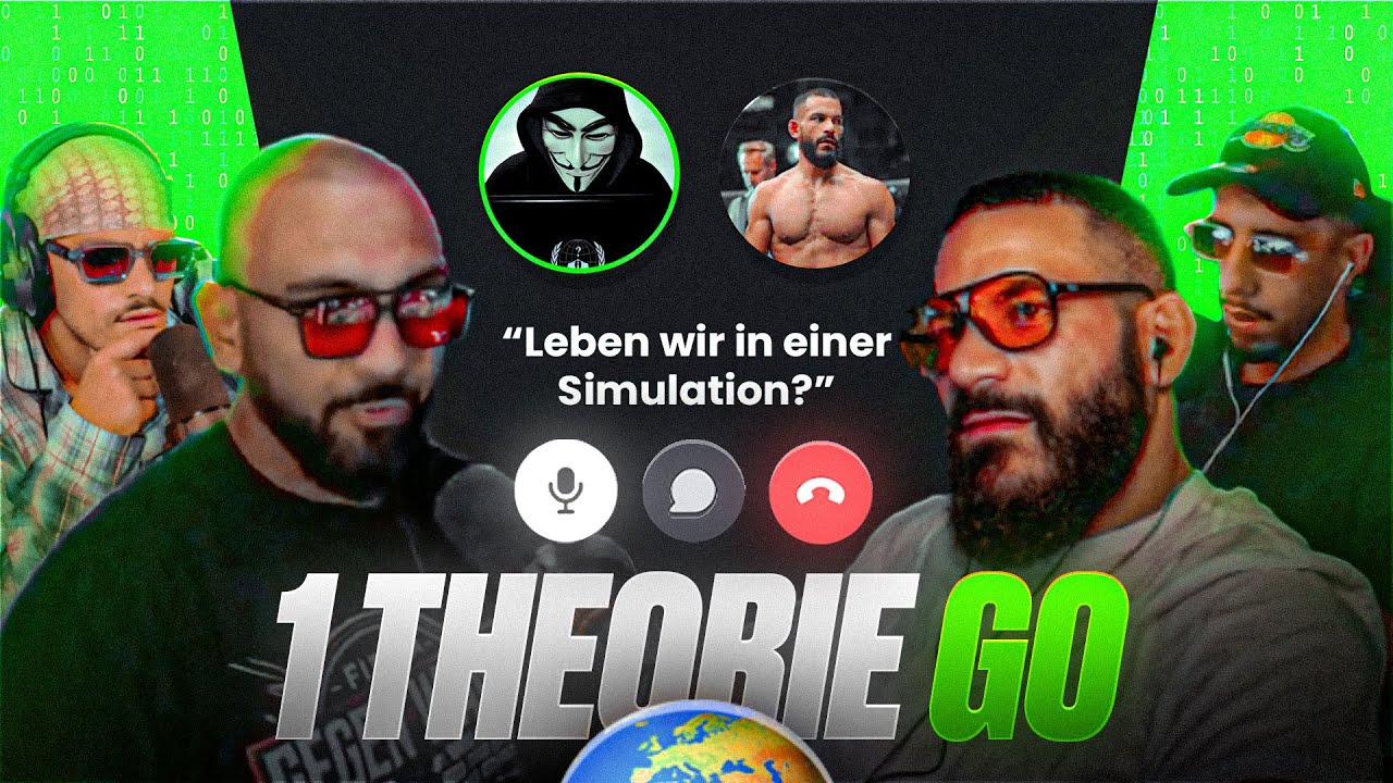WIR GEHEN GANZ TIEF REIN 🤯⚠️ XXL Aluhut Talk mit Kianush, Jussef & Maus (1 Theorie Go)