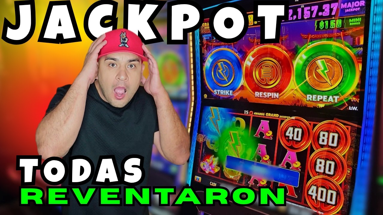 Como me GANE un JACKPOT en el Casino y me lleve DINERO a casa (FINAL DEL RETO)